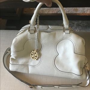 TORY BURCH T leather tote